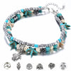 Bohemian Multi-layer Starfish Turtle Anklets For Women Vintage Elephant Owl Beads Chain on Leg Ankle Bracelet Beach Jewelry - Image 1