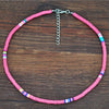 4/6/8mm 20 Colors Polymer Clay Necklace Soft Pottery Choker Necklace Colorful Surfer Beads Collar Handmade Jewelry Gifts - Image 18