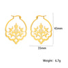 Stainless Steel Pentagram Hoop Earrings for Women Gothic Witchy Star Dangle Earrings Amulet Jewelry - Image 21