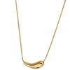316L Stainless Steel Jewelry Casual Minimalism Curve Charms Snake Bone Chain Choker Necklaces Pendants For Women - Image 5