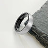 Basic 6mm Men Wedding Tungsten Carbide Ring, Matte Finished Minimalist Finger Bands Jewelry,Comfort Fit US Size - Image 4