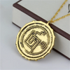 Pirates Of The Caribbean Necklace Jack Sparrow Aztec Skeleton Skull Heads Pendant Coin Medallion Vintage Jewelry - Image 5