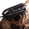Bohemian Jewelry Boho Bracelet Mixed Stones And Charm Handma Wrap Bracelets Gift - Image 18
