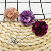 Men Fabric Flower Brooch Pin Suit Lapel Pins Woman Wedding Boutonniere Brooches Jewelry Accessories - Image 2