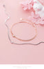 Modian Real 925 Sterling Silver Luxury Double Layer Single Diamond Box Chain Bracelet for Women Bracelet Fine Jewelry