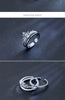 Modian Free Size Ring for Women Dazzling AAA Zircon Sterling Silver 925 Crown Ring Luxury Wedding Engagement Gift Fine Jewelry