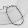 2/3/4/5/6MM Twisted Rope Chain Stainless Steel Rope Chain Bracelet 2.0mm-6.0mm Hip Hop Hand Bangle Anklet Jewelry for Woman Man - Image 13