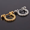 Stainless Steel Cartilage Cuff Earring with 0.8 mm Gauge and 8 mm Shaft - Image 23