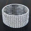 8 Styles Women Bracelet Crystal Rhinestone Stretch Bracelet Bangle Elastic Party Wedding Bridal Jewelry - Image 8