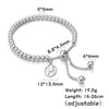 Zodiac Pendent Beads Chain Bracelets for Women Stainless Steel Charm Bracelet Aries Pisces Gemini Aquarius Taurus - Image 8