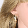 Doteffil Silver Gold Matte Rose Gold Earrings For Women Jewelry Cute Romantic Jewelry Wedding Party Gift - Image 6