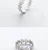 Modian Genuine 925 Sterling Silver Open Adjustable Lovely Plant Ring for Women Stackable Tiny Flower Ring Fine Jewelry Bijoux