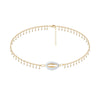 Classic White Dripping Oil Metal Shell Anklets Small Tassel Chain Sandals Ankle Bracelet For Women Beach Foot Jewelry - Image 3