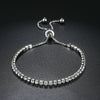 Tennis Bracelet For Women Style 4 Color 4 Claws Mosaic Cubic Zirconia Silver Color Jewelry Gift - Image 6
