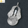 Csja Amethysts Stone Pendant Women Angel Wings Necklaces Flower of Life Necklace Wrapped Crystal Angel Caller - Image 19