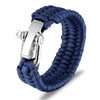 Outdoor Camping Stainless Steel Bracelet Men Paracord Parachute Rope Wristband Survival Bangle Handmade Braided Jewelry - Image 8