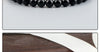 Black Bead Bracelet with 4 mm 6 mm or 8 mm Beads and Adjustable Fit - Image 36