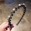 Non-Slip Rhinestone Hairbands Elastic Flower Pearl Women Hair Hoop Bands Headband Bezel Girls Hair Accessories Headdress - Image 13