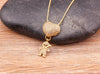 Family Pendant Necklace with Child Figure Combinations and Stone Accents - Image 44