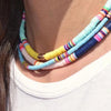 4/6/8mm 20 Colors Polymer Clay Necklace Soft Pottery Choker Necklace Colorful Surfer Beads Collar Handmade Jewelry Gifts - Image 1
