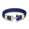 Navy Style Men Anchor Bracelet Woven Multilayer Leather Bracelets For Women Black Stainless Steel Sport Buckle - Image 9