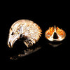 Brooch crystal jewelry Golden Dragon maple leaf bullet Brooch men's shirt Wedding Suit Lapel Badge Pin gift - Image 11