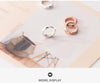 Modian Silver 925 Jewelry Minimalism Clear CZ Hoop Earrings for Women Sterling Silver 925 Anti-allergy Fine Jewelry Gifts