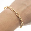 Women Bracelet Stainless Steel Silver/gold Color T bar Flat Line Oval Chain Female Bracelet Jewelry - Image 5