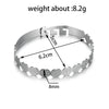Nextvance Jesus Round Amulet Bangle Stainless Steel Saint Benedict Bracelets Bangles For Female Male Jewelry Bileklik - Image 6