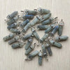 24pcs/lot Good Quality Assorted Stone Mixed Pillar Charms Chakra Pendants for Necklaces Making - Image 40