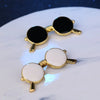 Alloy Enamel Oil Glasses Sunglasses Pins Brooches Men's Suit Dress Shirt Collar Clothing Simple Accessories Decoration - Image 4