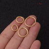 1PC Stainless Steel Opening Stainless Steel Hinged Segment Clicker Ring Nose Septum Piercing Helix Cartilage Daith Twist Hoop - Image 7