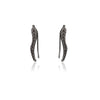 Cool Black Color Flower Drop Earrings for Women Geometry Round Heart Leaf Butterfly Crystal Party Jewelry Summer Gift - Image 25
