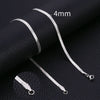 HIYEE  Stainless Steel Necklace 40-45-50-60CM Blade Snake Glod Bone Chain Men's & Women's Jewelry Gifts Party And Wedding