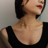 HIYEE  Stainless Steel Necklace 40-45-50-60CM Blade Snake Glod Bone Chain Men's & Women's Jewelry Gifts Party And Wedding