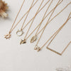 Gold Color Sun Wing Necklaces Pendants For Women Wedding Jewelry Leaf Pearl Feather Chain Choker Party Gifts - Image 2