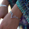 Vintage Tribal Open Hollow Cuff Bangle Adjustable Bohemian Ethnic Carved Bracelet Bangles Women Jewelry Boho Bohemian Gypsy - Image 2