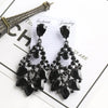 Hyperbole Crystal Classic Hollow out design Drop Earrings for Women Gift - Image 5