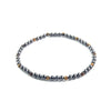 Magnetic Hematite Round Beads Beaded Anklet 4MM Strechy Anklet with Cat Eye Stone Handmade Jewelry -care - Image 9