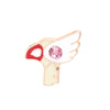 11 Style Sakura Star Wings Bowknot Rhinestone Brooch Heart Badge Jackets Brooches For Women Enamel Pin Metal Accessories Jewelry - Image 11