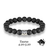 Stone bracelet beads lava bangles Bracelet Men 12 Constellation Jewelry male Lover Gifts - Image 12