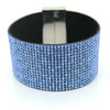 Xqni Colorful Crystal Bracelet Bangles Rhinestone Wide Wrap Charm Women Nation Flag Bracelet Cuff Bracelet Wristband Jewelry - Image 12