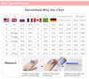 Modian Instagram New Classic 925 Sterling Silver Luxury Rings For Women Anniversary Engagement Jewelry Silver Ring Anel