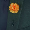 Men Fabric Flower Brooch Pin Suit Lapel Pins Woman Wedding Boutonniere Brooches Jewelry Accessories - Image 6