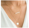 Layered Chains Long Necklace Women Gold Color Link Chain Necklace Pendant Choker Necklace for Women Jewelry - Image 29