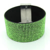 Xqni Colorful Crystal Bracelet Bangles Rhinestone Wide Wrap Charm Women Nation Flag Bracelet Cuff Bracelet Wristband Jewelry - Image 6