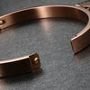 Stainless Steel Bangles Bridesmaid Gift Gold Color Cuff Bangle Forever Love Heart Bangles Bracelets - Image 6