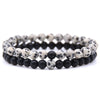 Multi-Color Beaded Bracelet with Layered Stretch Design - Image 45