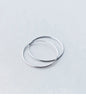 MODIAN Classic Charm Round Simple Collection Hoop Earrings Real 925 Sterling Silver Big Earrings For Women Jewelry