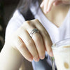 Animal Silver Jewelry Cute Fish Creative Personality Retro Adjustable Rings Birthday Gift - Image 5
